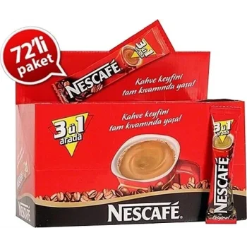 Nescafe 3ü1 Arada Original x 72 Adet