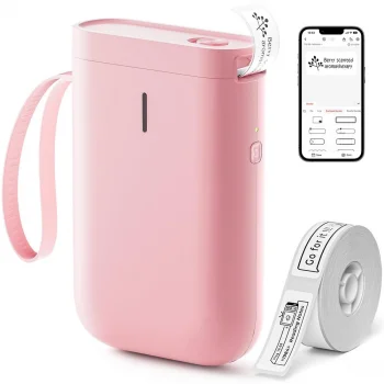 NIIMBOT D11 Pembe Termal Taşınabilir Bluetooth Etiket Yazıcısı