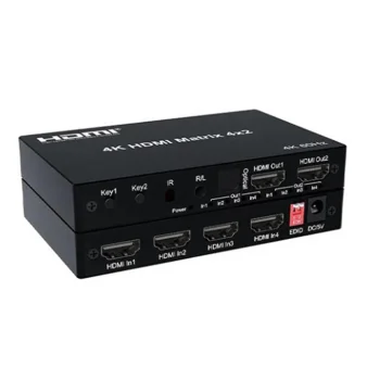 Nova HDMI 4×2 Matrix Switch 4K 60 Hz