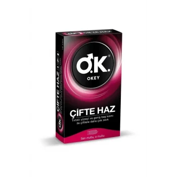 Okey Prezervatif Çifte Haz 10 Lu