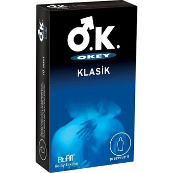 Okey Prezarvatif Klasik 10 Lu