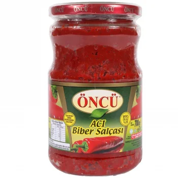 Öncü Biber Salça Acı 700 Gram