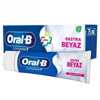 Oral-b Macun Komple 7 Ekstra Beyaz 75 Ml x 12 Adet