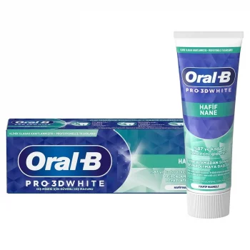 Oral-b Macun Pro 3d Whıte Hafif Nane 75  Ml x 12 Adet