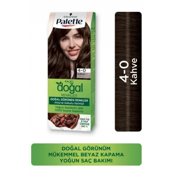 Palette Saç Boyası 4-0 Kahve