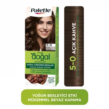 Palette Saç Boyası 5-0 Açık Kahve