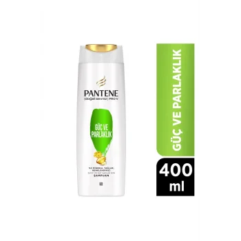 Pantene Şampuan Güç Ve Parlaklık 400 Ml x 6 Adet