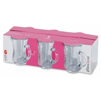 Paşabahçe Kulplu Bardak 55783 6lı