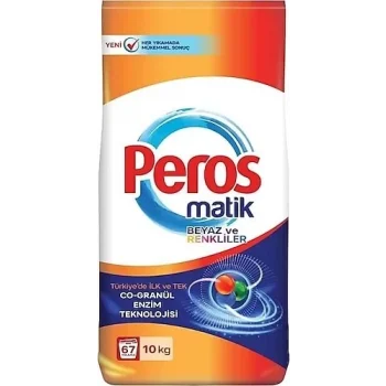 Peros Matik Beyaz Ve Renkli 10 Kilogram