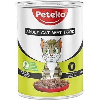 Peteko Kedi Mama Tavuklu 400 Gram