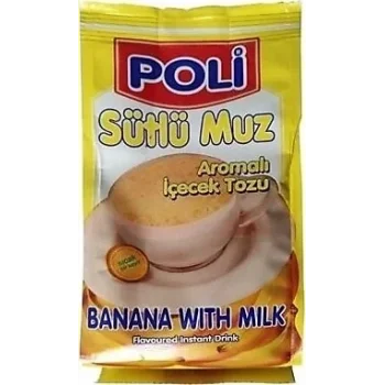 Poli Toz İçecek Sütlü Muz 250 Gram