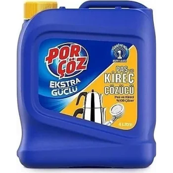 Porçöz Pas Ve Kireç Çözücü 4 Litre