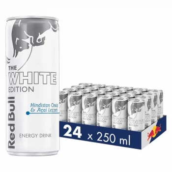 Red Bull Enerji İçeceği White 250 Ml x 24 Adet