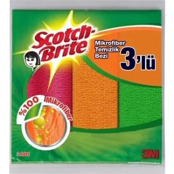 Scotch Brite 3 Lü Mikrofiber Bez