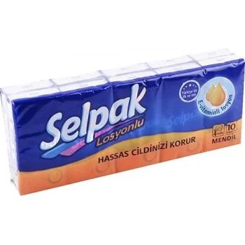 Selpak Cep Mendil Losyonlu 10lu