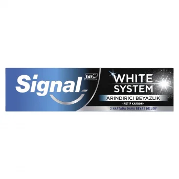 Signal Macun White Sysyem Arındırıcı Beyaz 75 Ml x 12 Adet