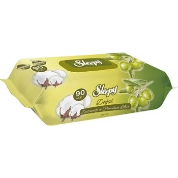Sleepy Islak Havlu Zeytinyağlı 90lı