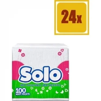Solo Peçete 100 Lü