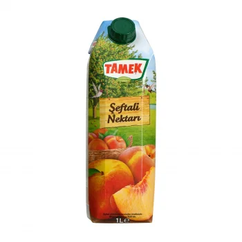 Tamek Nektar Şeftali 1 Litre x 12 Adet