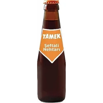 Tamek Şişe Nektar Şeftali 200 Ml x 24 Adet