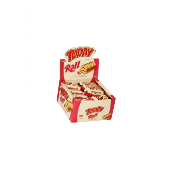 Today Swiss Roll Kek Çilek 40 Gram x 24 Adet
