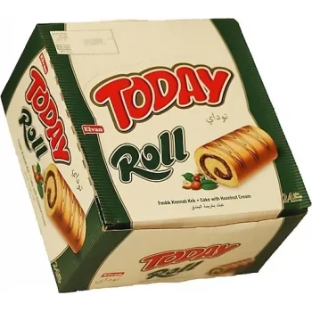 Today Swiss Roll Kek Fındıklı 40 Gram x 24 Adet