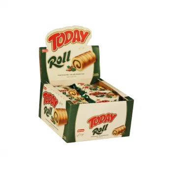Today Swiss Roll Kek Kakaolu 40 Gram x 24 Adet