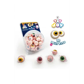 Toy Joy 3d Göz Dolgulu Yumuşak Şeker x 60 Adet