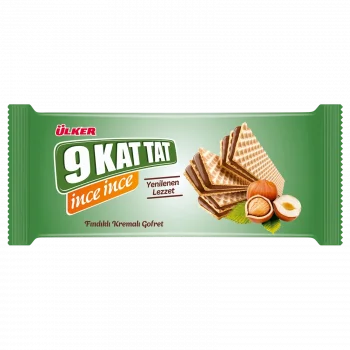 Ülker 9 Kat Tat İnce Fındıklı 114 Gram x 16 Adet