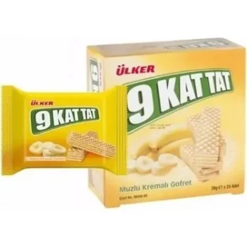Ülker 9 Kat Tat Muz 39 Gram x 24 Adet