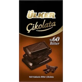 Ülker Bitter Tablet Çik. 70 Gram x 6 Adet