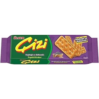 Ülker Çizi Haşhaşlı Ve Baharatlı 70 Gram x 24 Adet
