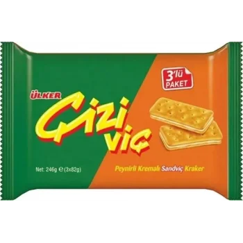 Ülker Çiziviç 3 Lü 246 Gram x 12 Adet