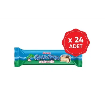 Ülker Cocostar Atıştırmalık 66 Gram x 24 Adet