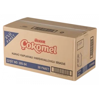 Ülker Çokomel 3 Lü Sade x 30 Adet