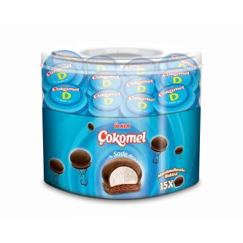 Ülker Çokomel Marshmelow Sade Pls x  15 Adet