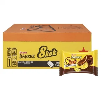 Ülker Dankek 8kek Muzlu 55 Gram x 24 Adet