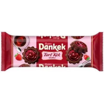 Ülker Dankek Tartkek Mini Çilek 150  Gramam x 10 Adet