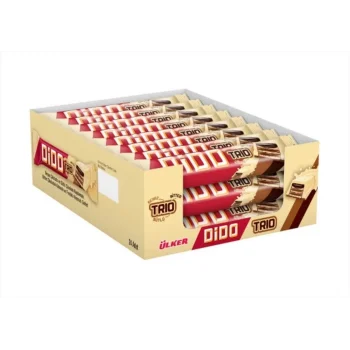 Ülker Dido Trio Beyaz Gofret 36,5 Gram x 24 Adet