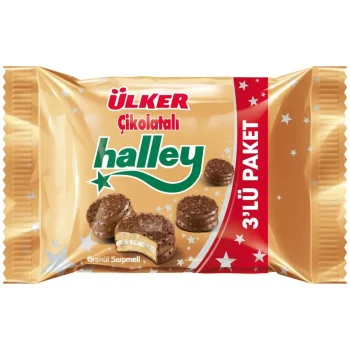 Ülker Halley 3 Lü Lokma 236 Gram x 9 Adet