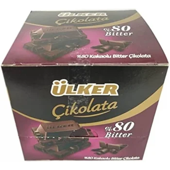 Ülker Kare %80 & %60 Bitter 60 Gram x 6 Adet
