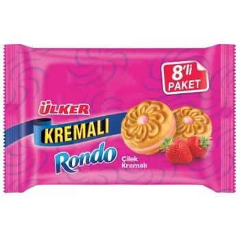 Ülker Rondo Çilek 488 Gram 8 Li