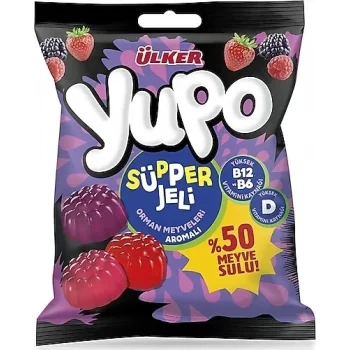 Ülker Yupo Jelibon Orman Meyveli 64 Gram x 24 Adet