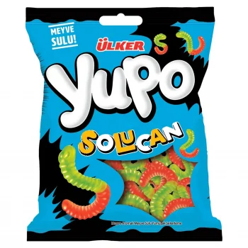 Ülker Yupo Jelibon Solucan 80 Gram x 24 Adet