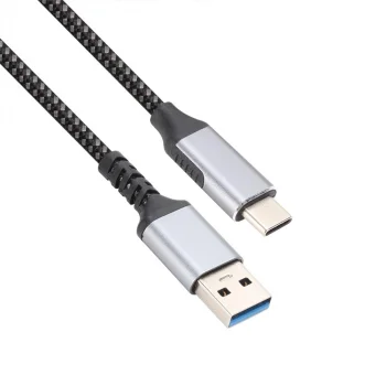 Vcom CU401M-1.8 Type-C to USB3.2 Gen2 1.8m 10Gbps 3A Şarj Kablosu