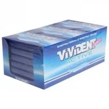 Vivident Şerit Sakız Active 33 Gram x 18 Adet
