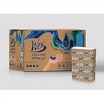 Wex Z Katlı Havlu 200 Lü