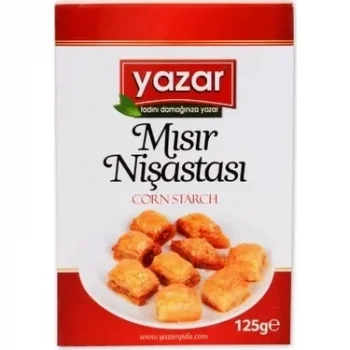 Yazar Mısır Nişasta 125 Gram