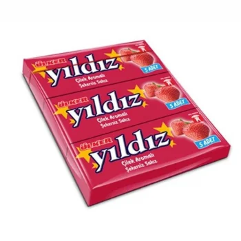 Yıldız Sakız 3*5 Li Çilek x 20 Adet