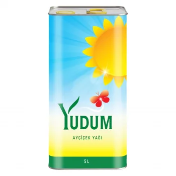 Yudum Ayçiçek Yağ Teneke 5 Litre
